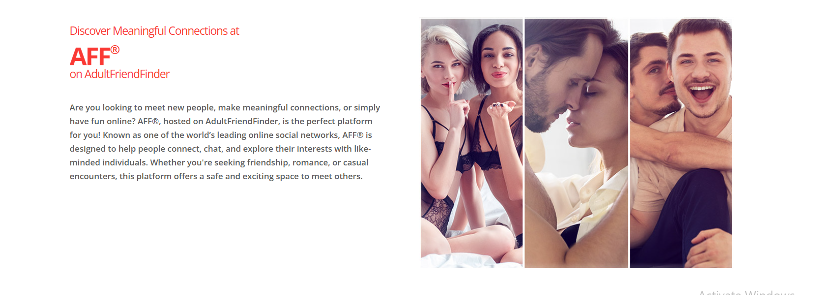 AdultFriendFinder – Find Your Match